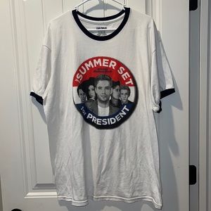 The Summer Set Arizona Medium Rock ringer tshirt XL